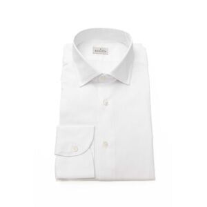 Bagutta White Cotton Men's Men's Shirt